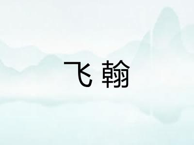 飞翰 飞翰