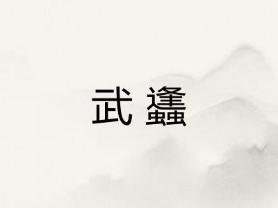 武蠭 武蠭