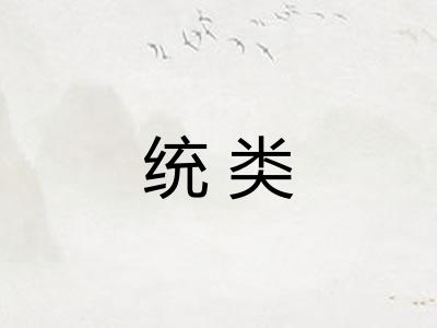 统类