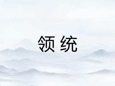 领统 领统