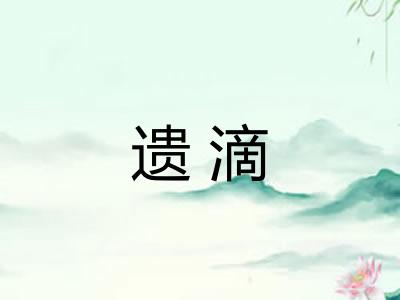 遗滴