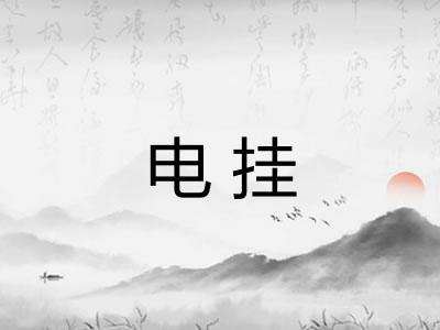 电挂