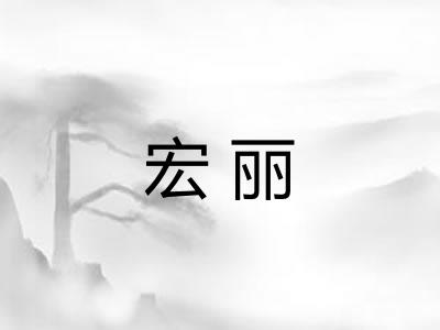 宏丽