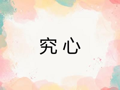 究心