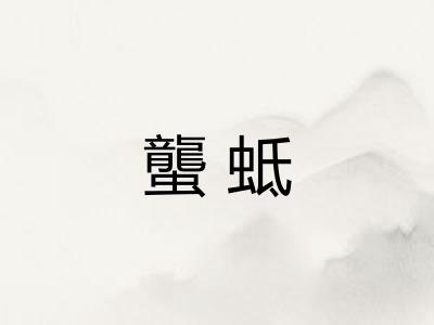 蠪蚳 蠪蚳