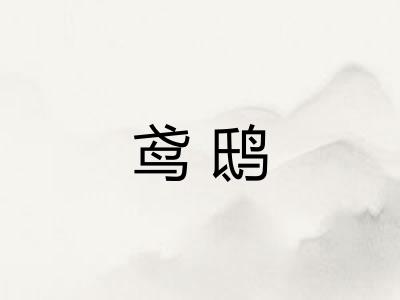 鸢鸱