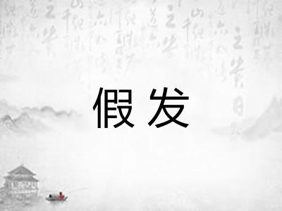 假发 假发