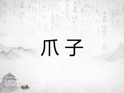 爪子 爪子