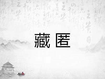 藏匿