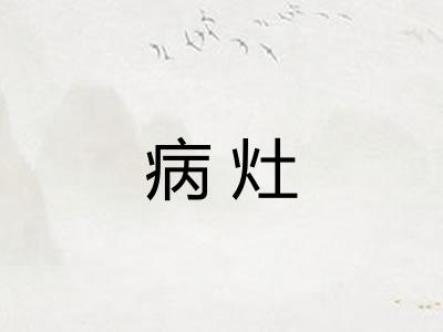 病灶 病灶
