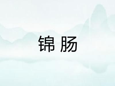 锦肠