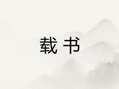 载书