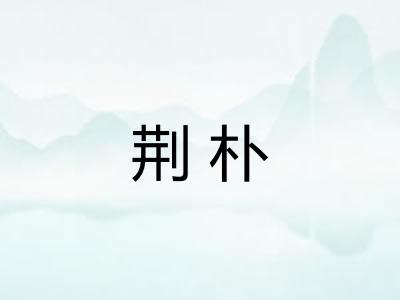 荆朴 荆朴