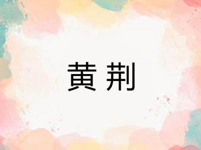 黄荆