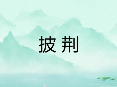 披荆