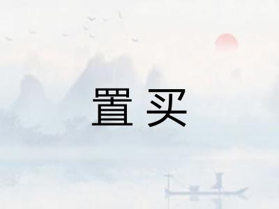 置买