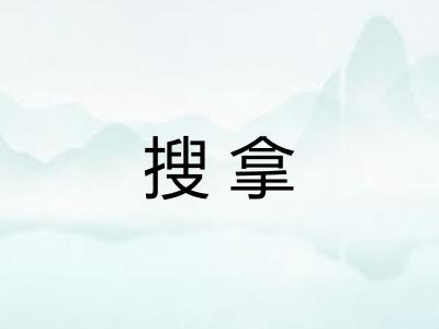 搜拿