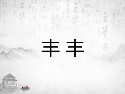 丰丰