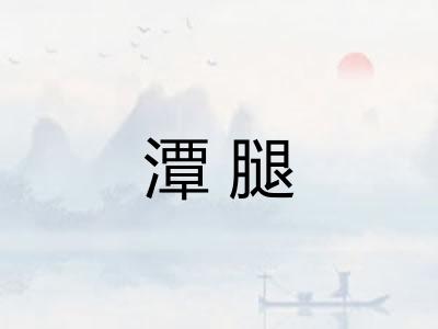 潭腿