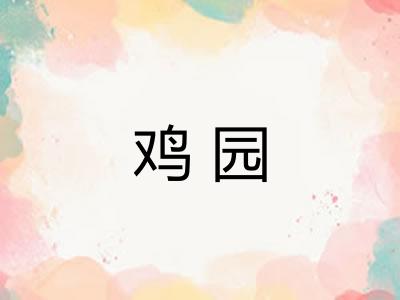 鸡园 鸡园