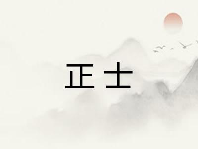 正士