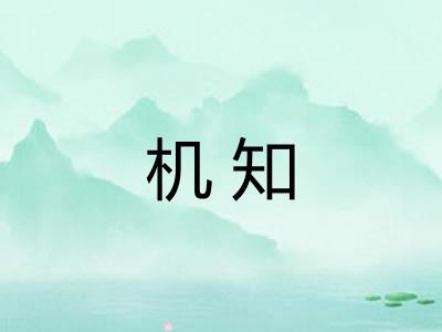 机知