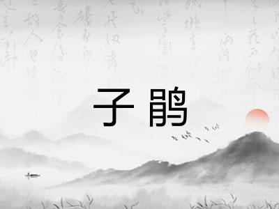 子鹃