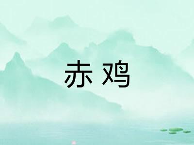 赤鸡