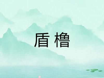 盾橹