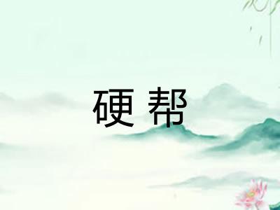 硬帮