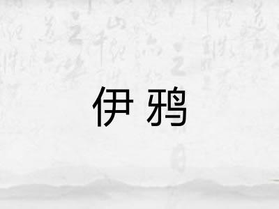伊鸦