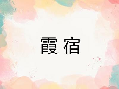 霞宿