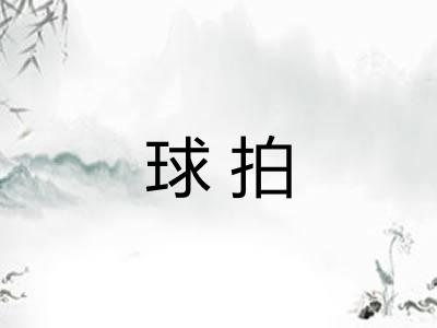 球拍