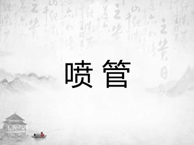喷管