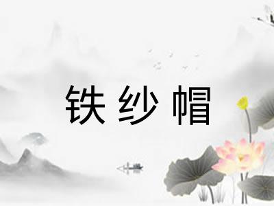 铁纱帽