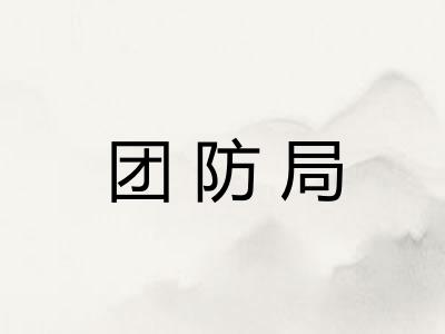 团防局
