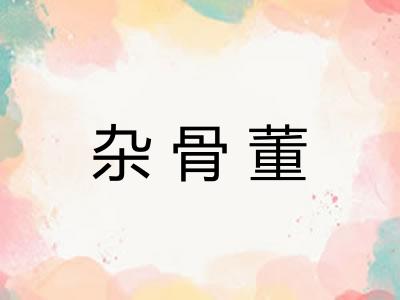 杂骨董