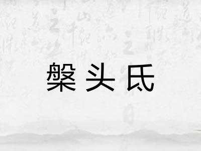 槃头氐