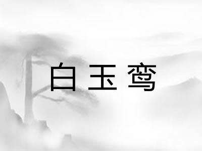 白玉鸾