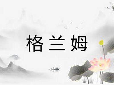 格兰姆 格兰姆