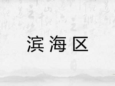 滨海区 滨海区