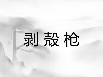 剥殻枪 剥殻枪