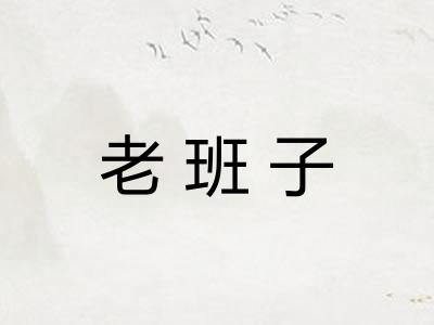 老班子