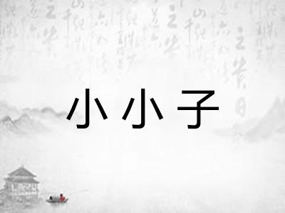小小子