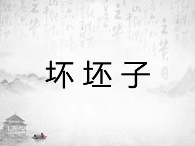 坏坯子