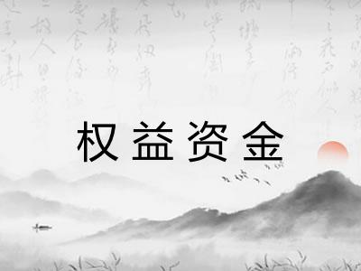 权益资金