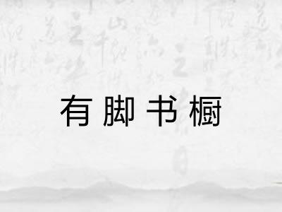 有脚书橱