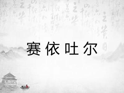赛依吐尔