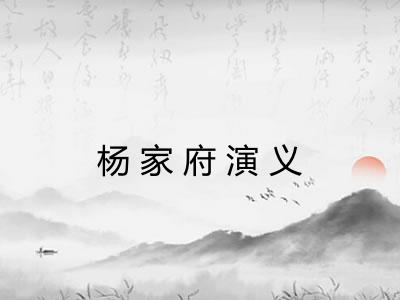 杨家府演义